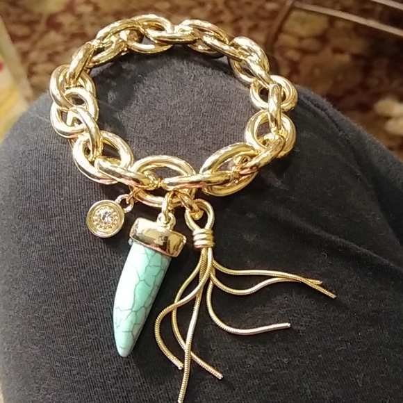 New R.J. Graziano turquoise bracelet - Picture 2 of 3